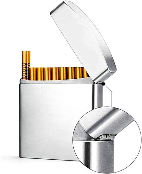 japanese metal cigarette box|stainless steel cigarette case.